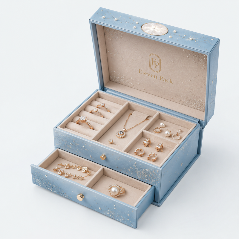 Cardboard Jewelry Boxes with Logo Custom Wholesale
