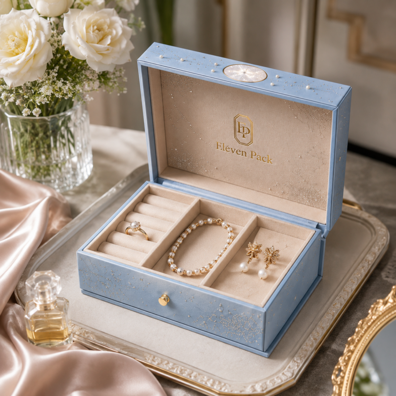 Cardboard Jewelry Boxes with Logo Custom Wholesale