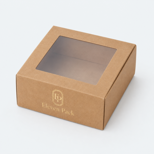 Retail Box Custom Luxury Gift Window Wholesale Packaging