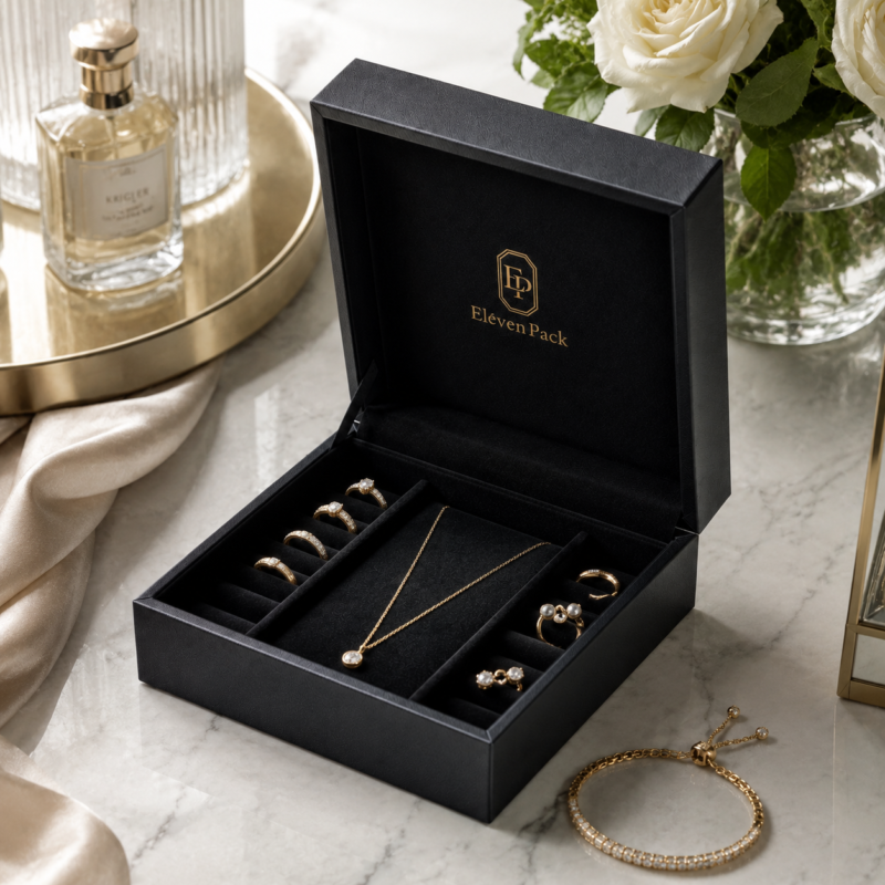 Two Piece Luxury Rigid Cardboard Gift Box Custom Wholesale