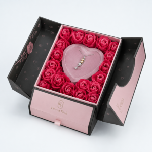 Wedding Pink Custom Magnetic Luxury Gift Box Wholesale