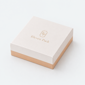 Custom Multicolor Art Paper Lid and Base Jewelry Box - closed product view - JB-BM-01-P5