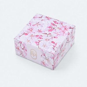 Paper Lid and Base Earring Box - closed product view - JB-BM-01-P33 Paper Lid and Base Earring Box - closed product view - JB-BM-01-P33