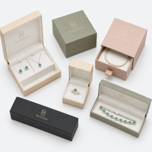 Yellow Lid and Base Foam Insert Cardboard Jewelry Box - lifestyle product scene - JB-BM-01-P17 Yellow Lid and Base Foam Insert Cardboard Jewelry Box - lifestyle product scene - JB-BM-01-P17