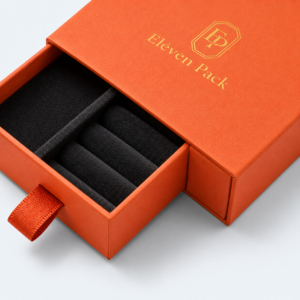 Seven-Color Paper Drawer Dopamine Color Jewelry Box - material or structure detail - JB-BM-01-P68