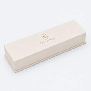 White Lid and Base Ribbon Bow Luxury Cardboard Jewelry Box - closed product view - JB-BM-01-P72 White Lid and Base Ribbon Bow Luxury Cardboard Jewelry Box - closed product view - JB-BM-01-P72