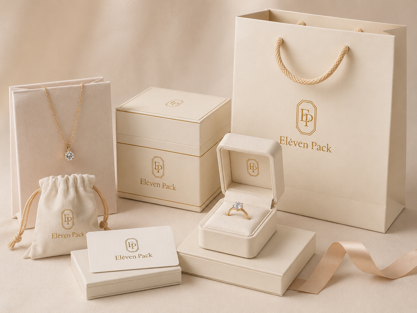 Custom jewelry packaging sets