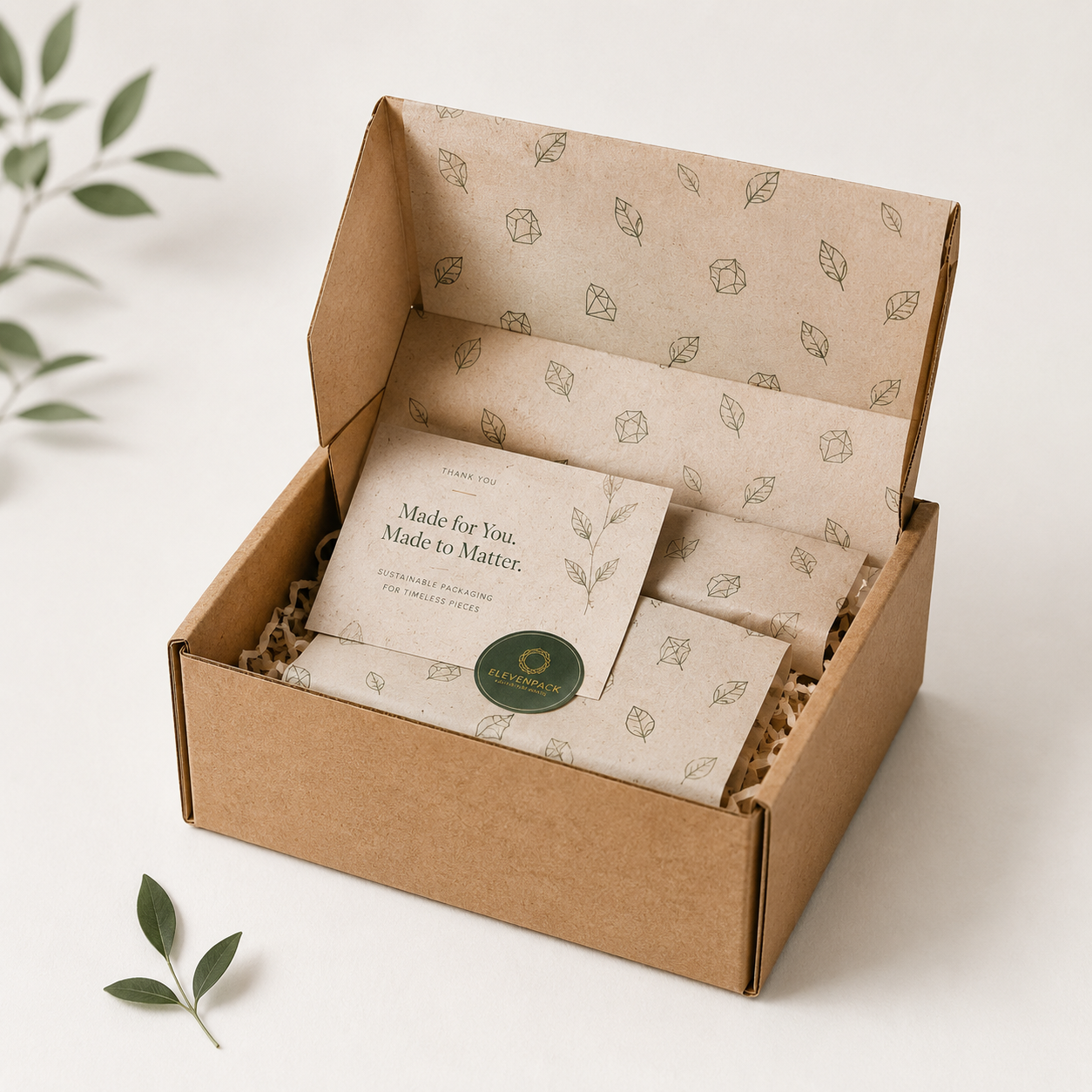 Eco-friendly e-commerce packaging
