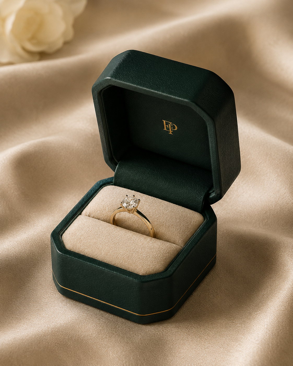 Low MOQ custom ring boxes