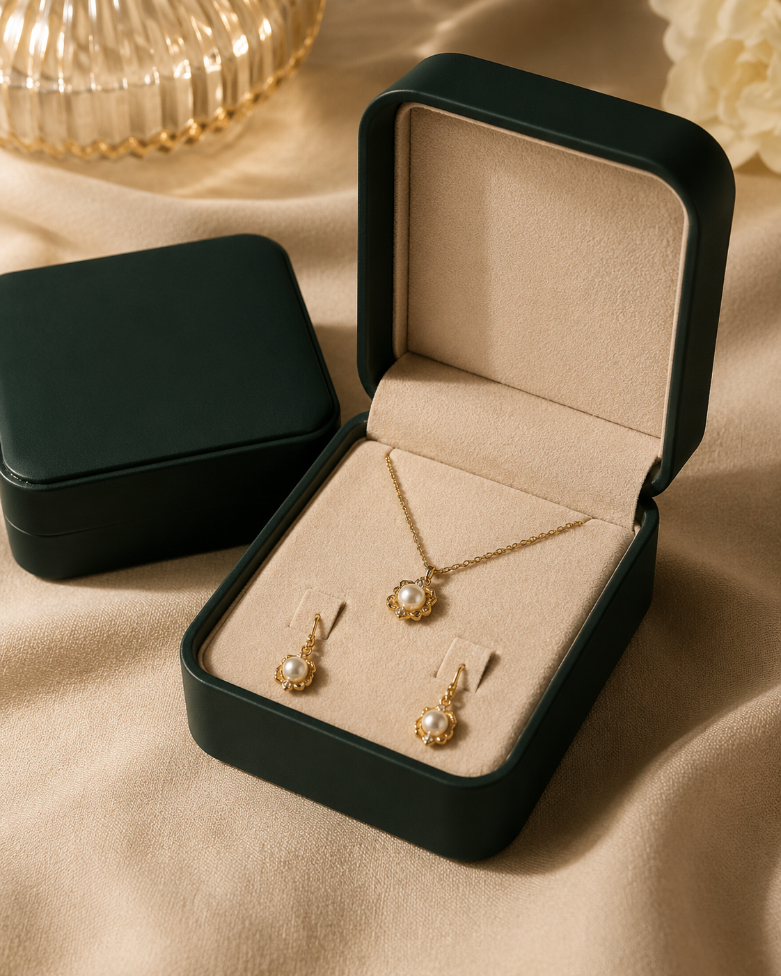 Low MOQ jewelry set boxes