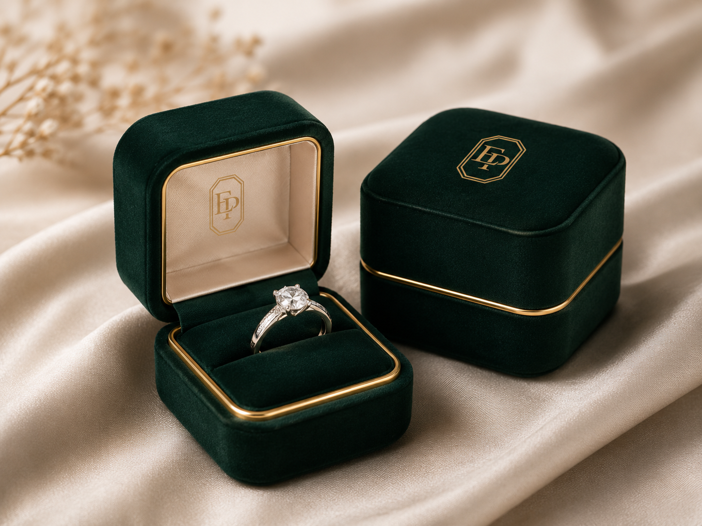 Custom ring boxes