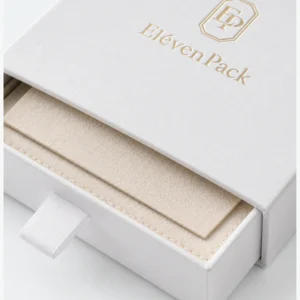 Custom White Drawer Cardboard Jewelry Box material and insert detail Custom White Drawer Cardboard Jewelry Box material and insert detail