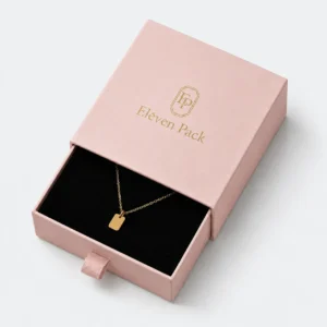 custom multicolor drawer minimalist cardboard jewelry box jewelry box 1 - JB-BM-01-P56 product image 1