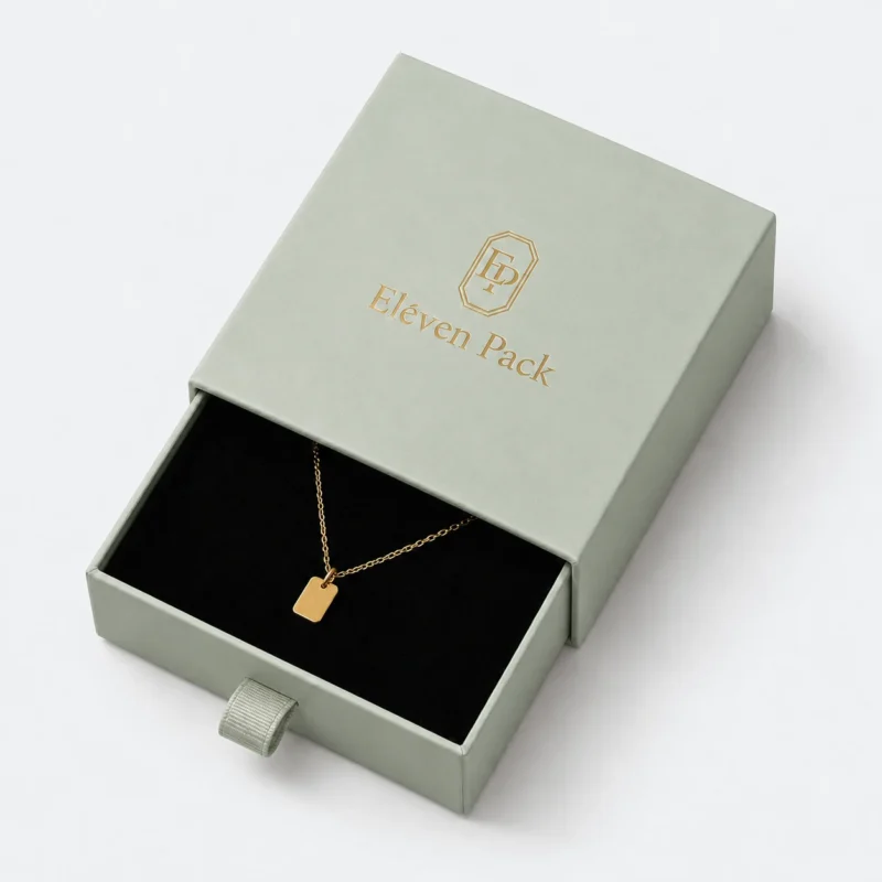custom multicolor drawer minimalist cardboard jewelry box jewelry box 3 - JB-BM-01-P56 product image 3