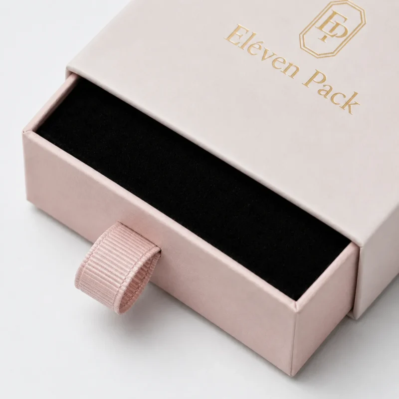 custom multicolor drawer minimalist cardboard jewelry box jewelry box 5 - JB-BM-01-P56 product image 5
