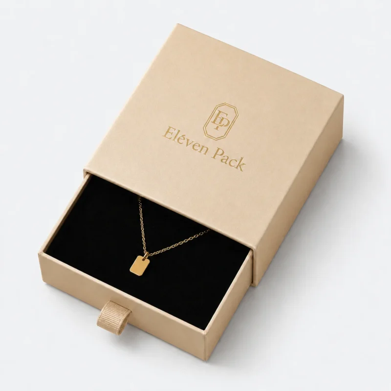 custom multicolor drawer minimalist cardboard jewelry box jewelry box 8 - JB-BM-01-P56 product image 8