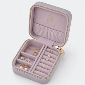 custom multicolor zipper cartoon travel jewelry organizer jewelry box 3 - JB-BM-02-P9 product image 3