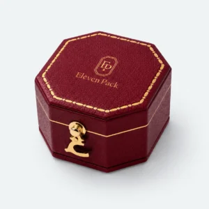 custom multicolor pu leather mini flip top ring box jewelry box 8 - JB-BM-05-P22 product image 8