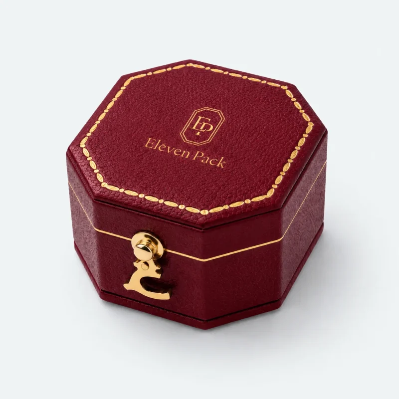 custom multicolor pu leather mini flip top ring box jewelry box 8 - JB-BM-05-P22 product image 8