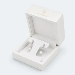 custom three color pu leather premium custom earring box jewelry box 1 - JB-BM-05-P39 product image 1