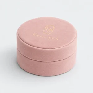 custom multicolor velvet lid and base round jewelry packaging jewelry box 3 - JB-BM-08-P49 product image 3 custom multicolor velvet lid and base round jewelry packaging jewelry box 3 - JB-BM-08-P49 product image 3