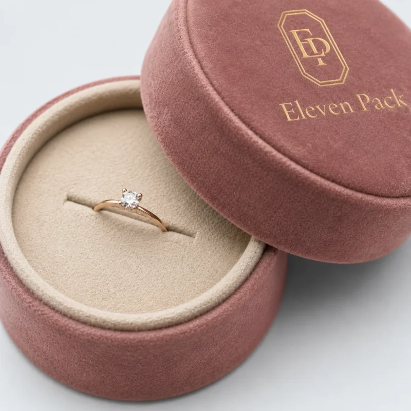 custom multicolor velvet lid and base round jewelry packaging jewelry box 4 - JB-BM-08-P49 product image 4 custom multicolor velvet lid and base round jewelry packaging jewelry box 4 - JB-BM-08-P49 product image 4
