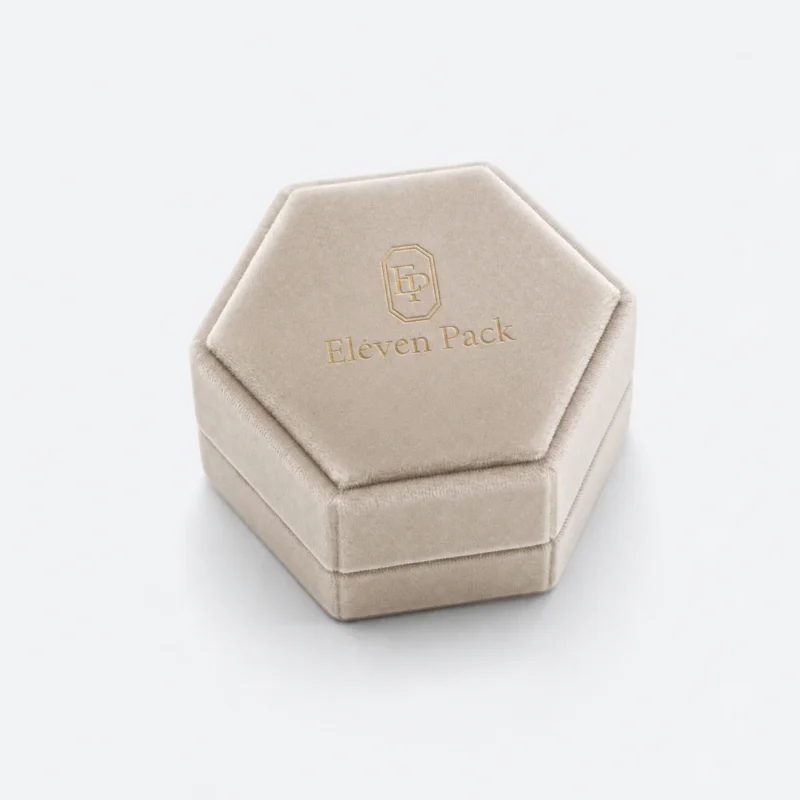 custom multicolor velvet ring box jewelry box 1 - JB-BM-08-P50 product image 1