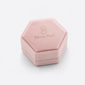 custom multicolor velvet ring box jewelry box 3 - JB-BM-08-P50 product image 3