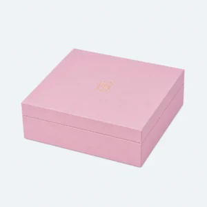 Custom Pink Paper Drawer Jewelry Organizer Box