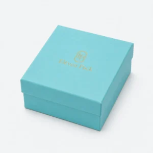 Tiffany Blue Paper Necklace Box Closed
