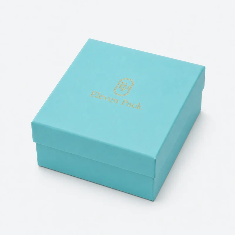 Tiffany Blue Paper Necklace Box Closed