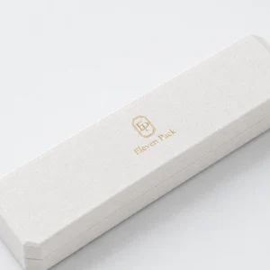 Custom White Art Paper Flip Top Bracelet Box