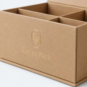 Corrugated Paper Multi-Compartment Custom Beverage Gift Box - material or structure detail - GB-BM-02-P11 Corrugated Paper Multi-Compartment Custom Beverage Gift Box - material or structure detail - GB-BM-02-P11