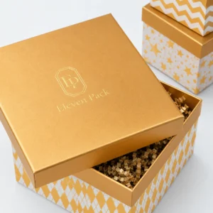 Christmas Cardboard Gift Box - material or structure detail - GB-BM-02-P16