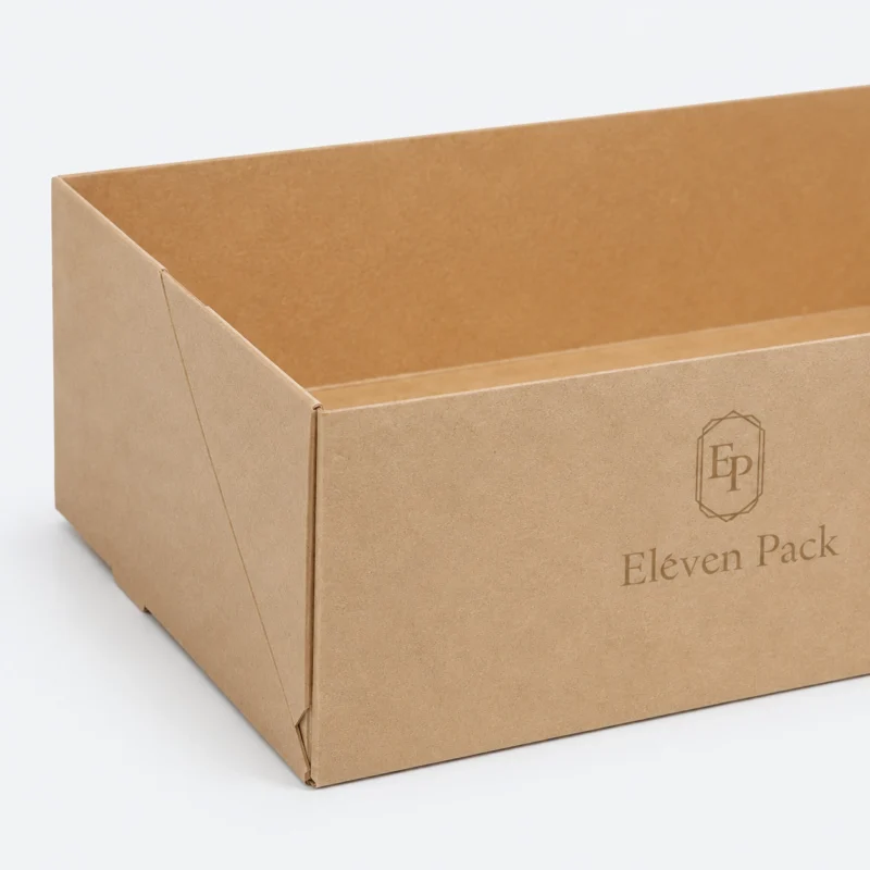 Wood Tone Paper Food Packaging Box - material or structure detail - GB-BM-02-P18