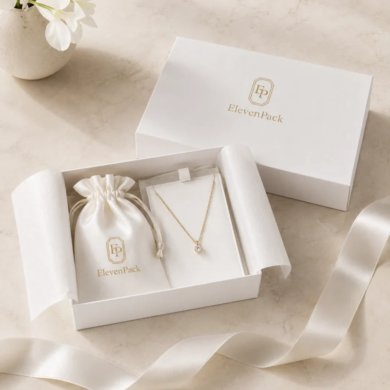 White Christmas Cardboard Gift Box - material or structure detail - GB-BM-02-P25 White Christmas Cardboard Gift Box - material or structure detail - GB-BM-02-P25