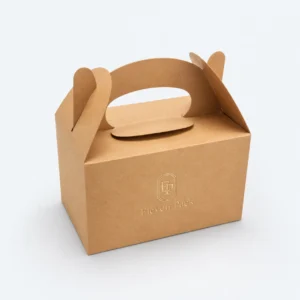 Paper Recyclable Sustainable Gift Box - open product view - GB-BM-02-P46