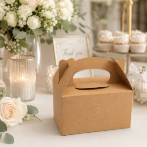 Paper Recyclable Sustainable Gift Box - material or structure detail - GB-BM-02-P46
