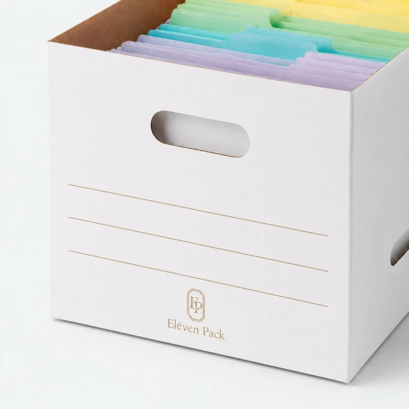 Cardboard Storage Box - material or structure detail - GB-BM-02-P50