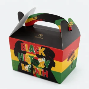 Colorful Cardboard Gift Box - open product view - GB-BM-02-P51