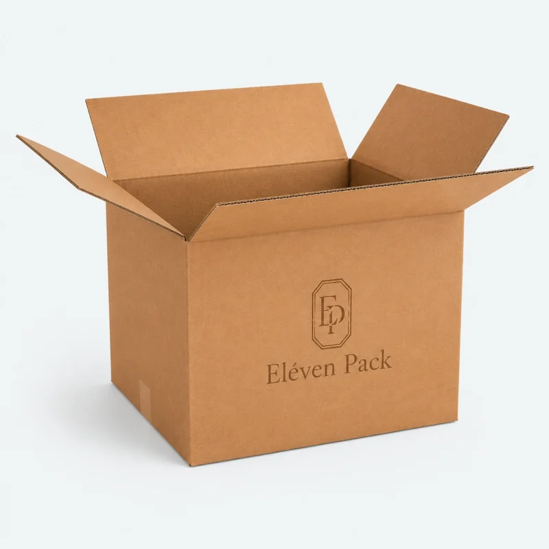 Corrugated Paper Gift Box for Gift - open product view - GB-BM-02-P52