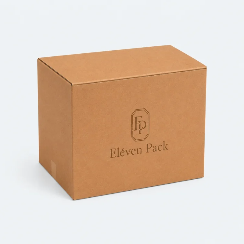 Corrugated Paper Gift Box for Gift - closed product view - GB-BM-02-P52