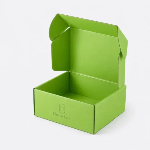 Colorful Multicolor Flip-Top Cardboard Gift Box - open product view - GB-BM-02-P53