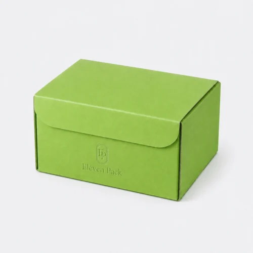 Colorful Multicolor Flip-Top Cardboard Gift Box - closed product view - GB-BM-02-P53