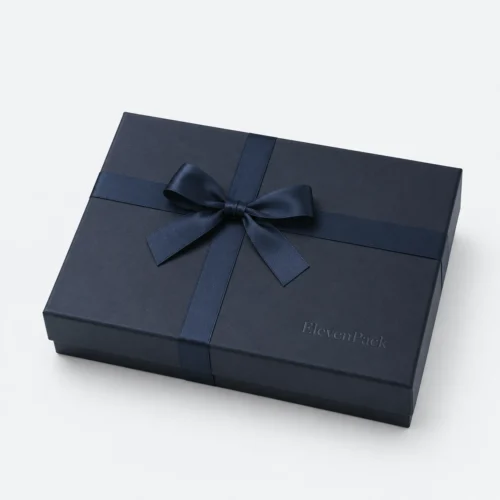 Custom Groomsmen Cardboard Gift Box - closed product view - GB-BM-02-P54
