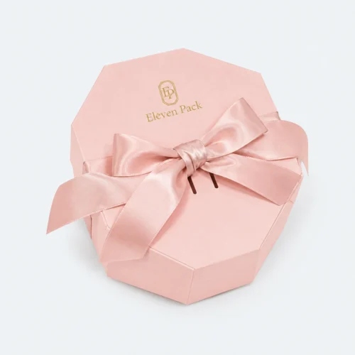 Valentine's Day Wedding Cardboard Gift Box - closed product view - GB-BM-02-P57