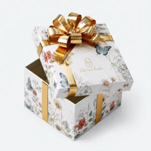 Multifunctional Christmas Cardboard Gift Box - open product view - GB-BM-02-P58