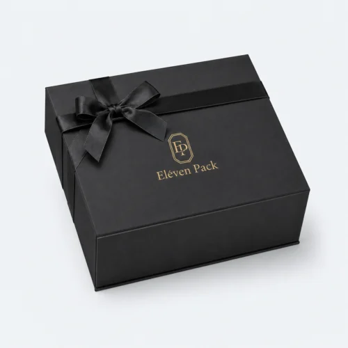 Black Paper Multifunctional Gift Box - closed product view - GB-BM-02-P61