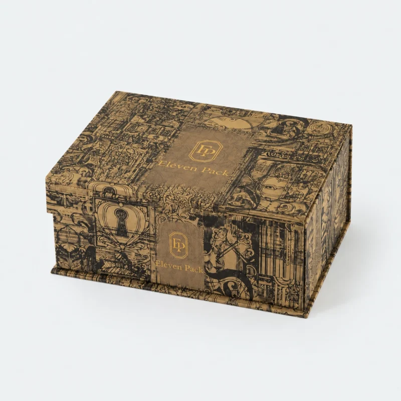 Paper Vintage Gift Box - closed product view - GB-BM-02-P63 Paper Vintage Gift Box - closed product view - GB-BM-02-P63