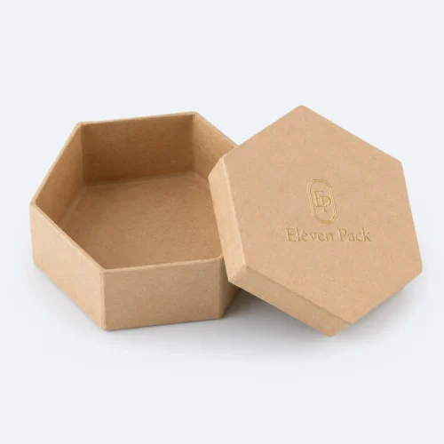 Paper Hexagon Eco-Friendly Gift Box for Gift - open product view - GB-BM-02-P68 Paper Hexagon Eco-Friendly Gift Box for Gift - open product view - GB-BM-02-P68